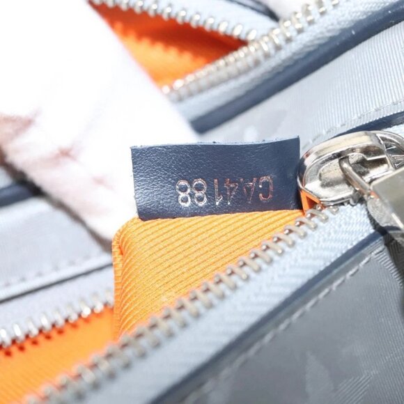 LOUIS VUITTON Monogram Satellite Alpha Clutch Bag Silver - Picture 14 of 16